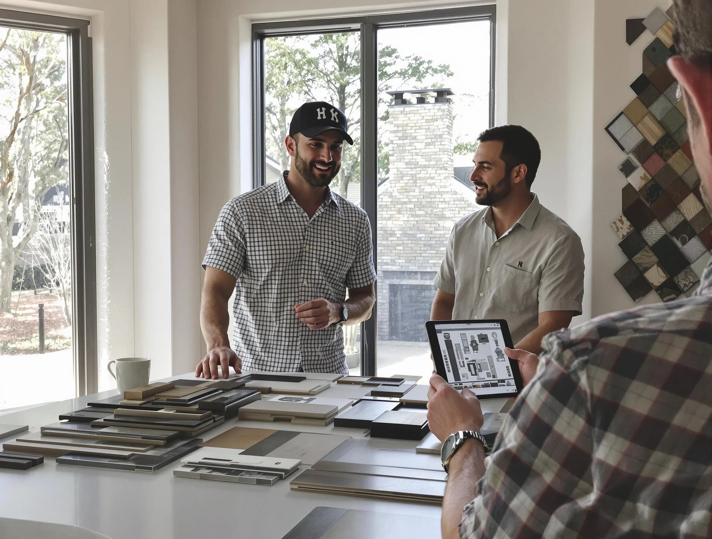 Livingston Chimney Sweep remodeling a chimney and fireplace in Livingston, NJ