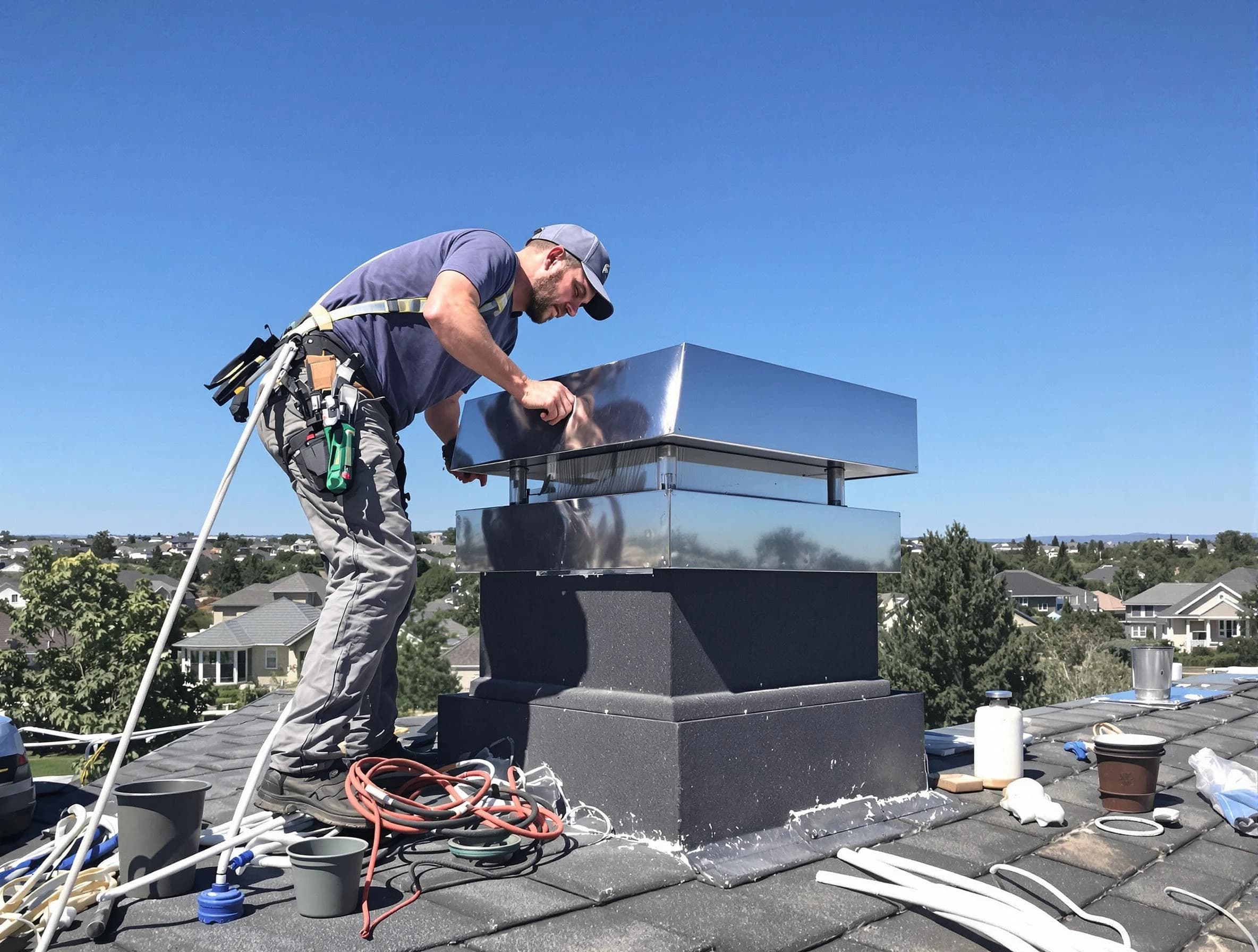 Chimney Cap Services service in Livingston, NJ