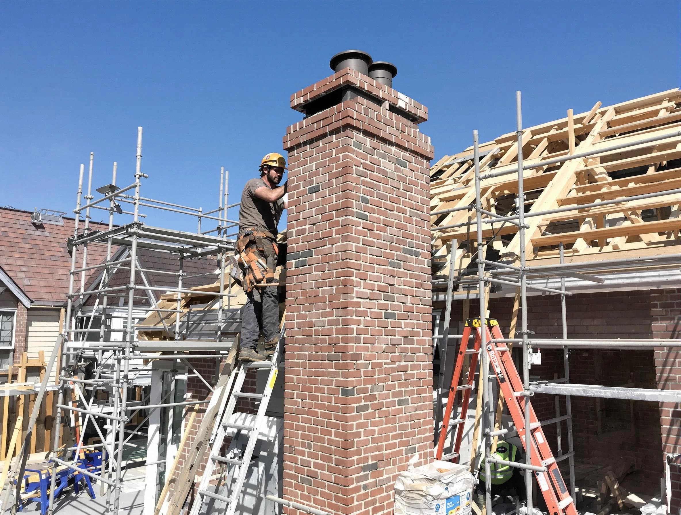 New chimney installation completed by Livingston Chimney Sweep in Livingston, NJ
