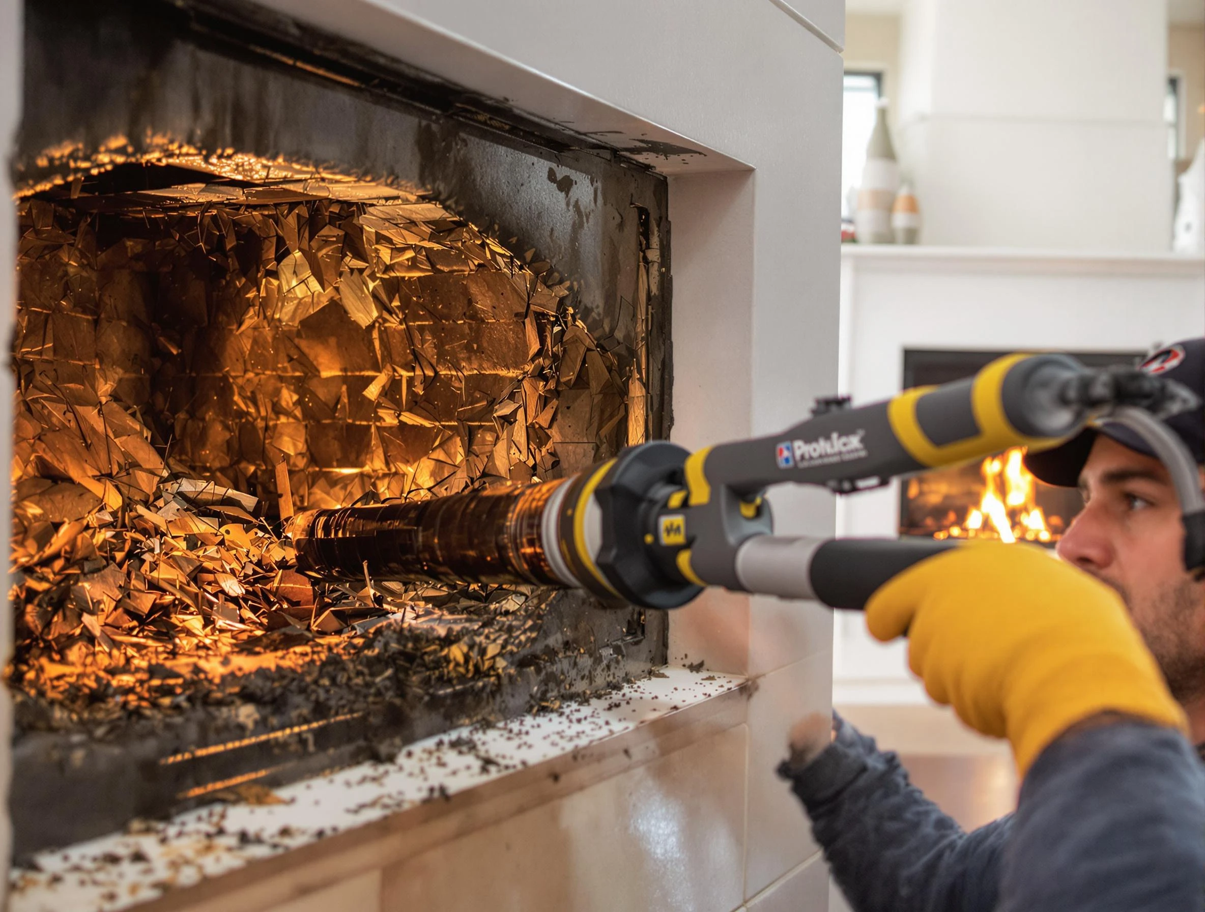 Professional chimney cleaning by Livingston Chimney Sweep in Livingston, NJ
