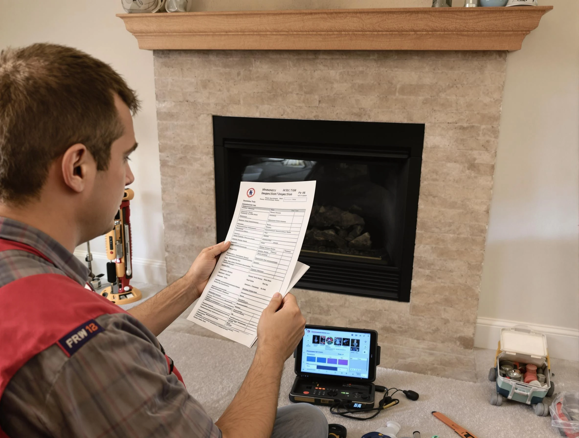 Thorough chimney inspection by Livingston Chimney Sweep in Livingston, NJ