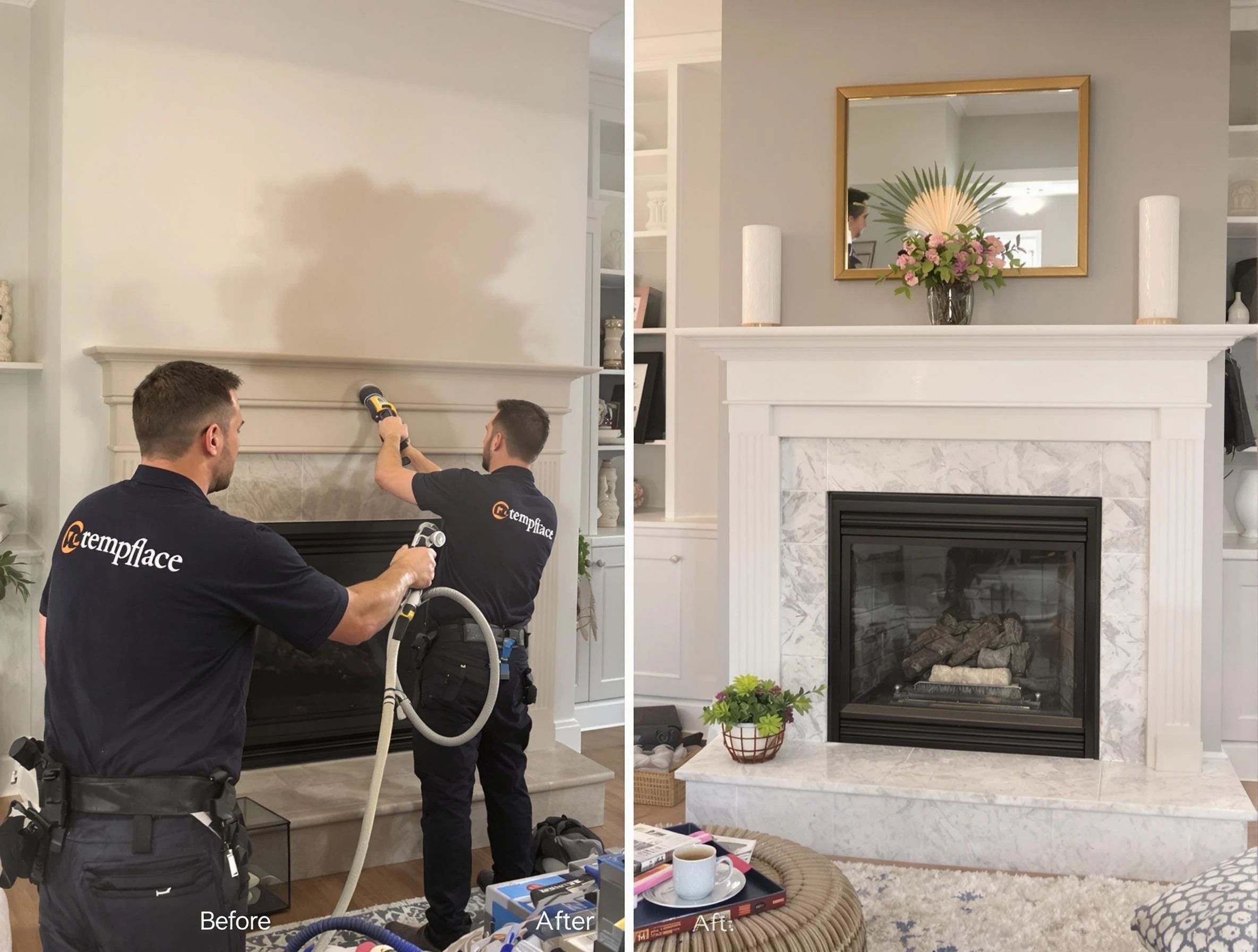 Professional soot removal by Livingston Chimney Sweep team in Livingston, NJ